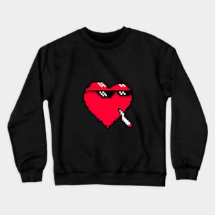 Too Cool Mr Heart Crewneck Sweatshirt